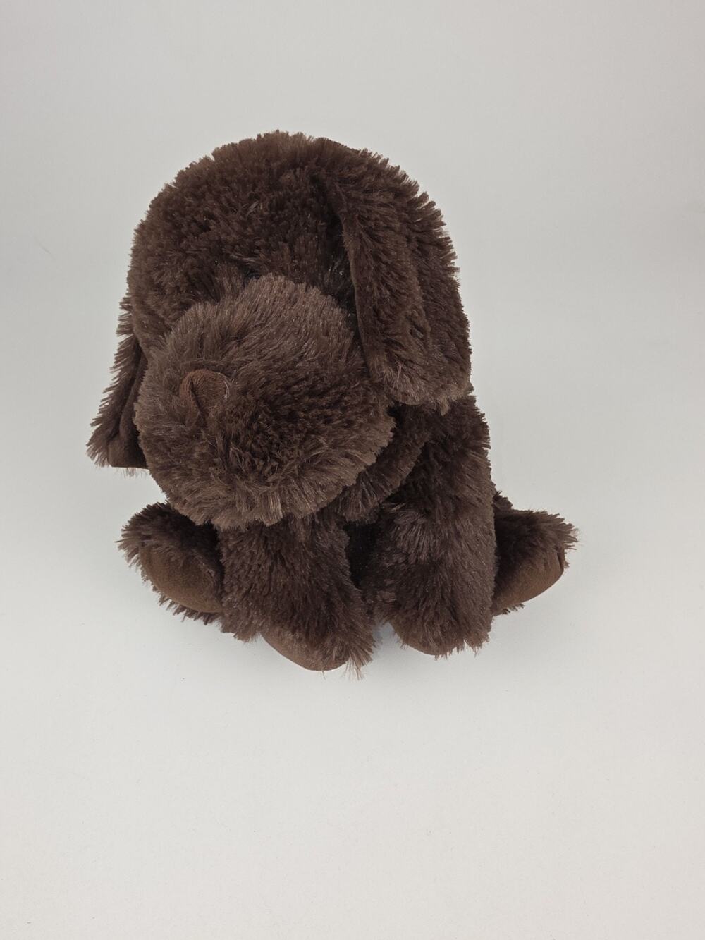 Warmies Brand Microwavable Weighted Chocolate Lab Labrador Brown Dog Plush